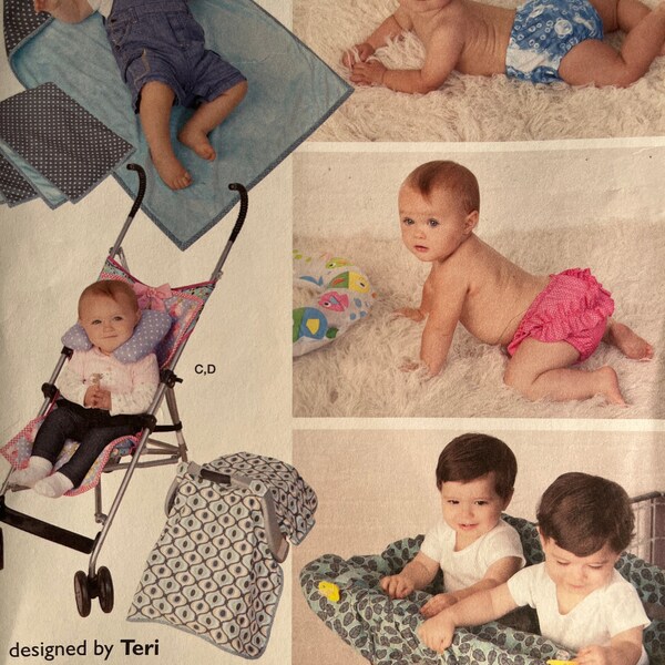 2014 Baby Accessories - Swim Diaper - Simplicity Pattern 1481