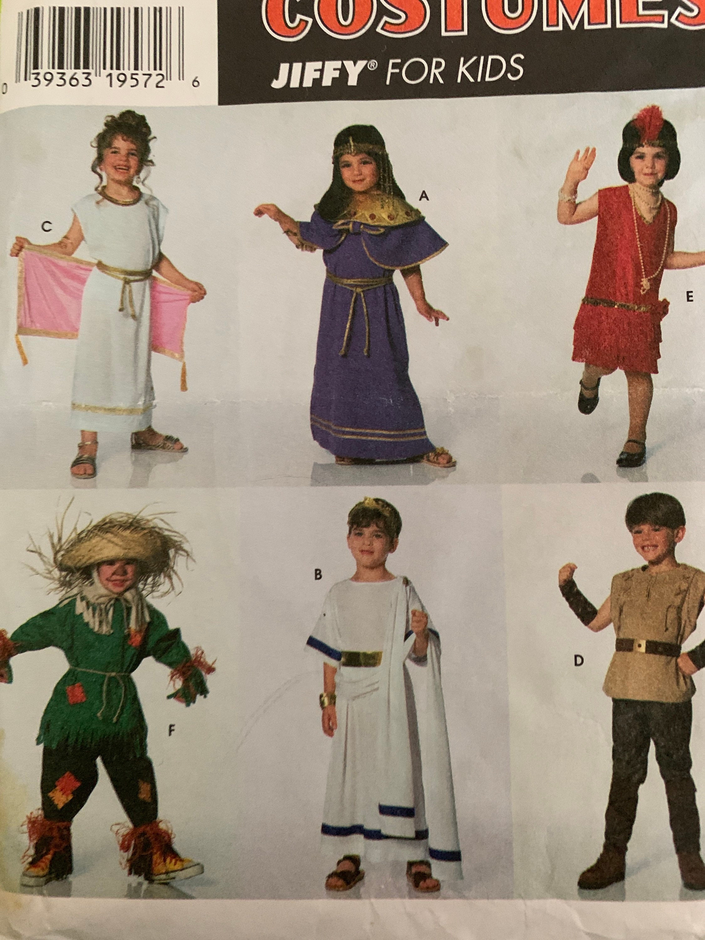 Simplicity 4005/0523 Sewing for Dummies Childs Costume Pattern