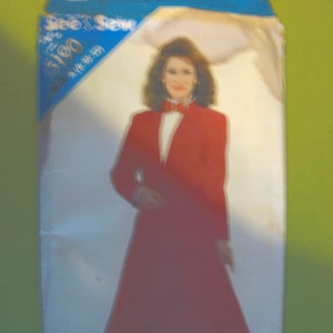 Modello per giacca e gonna da signorina Butterick anni &#39;80 5190