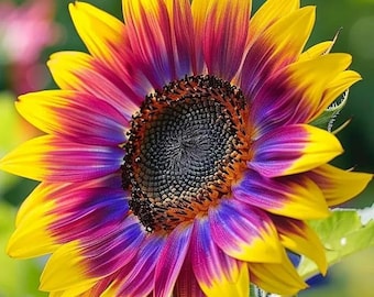 Más de 480 semillas de girasol para jardín: mezcla de flores decorativas, plantas de exterior que atraen a los polinizadores.