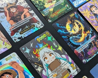 Wähle deine Karte | PACK | Individuelles Anime-Sammelkartenspiel