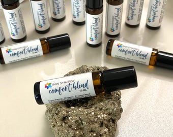 Raw Synergy Comfort Blend Essential Oil Roller, 10ML (Pain Relief)