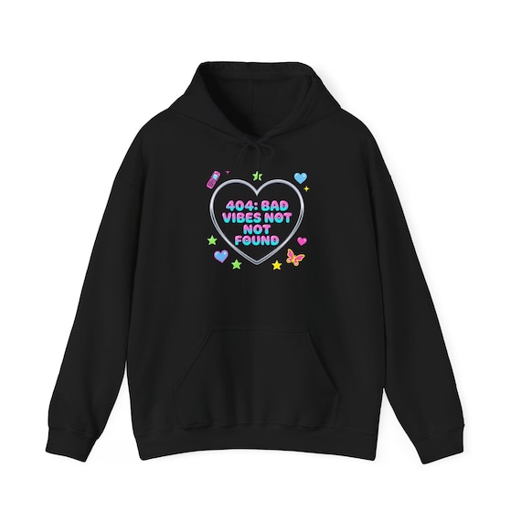 Sassy Y2K Heart Graphic Hoodie | 2000s Aesthetic, Retro Internet Style