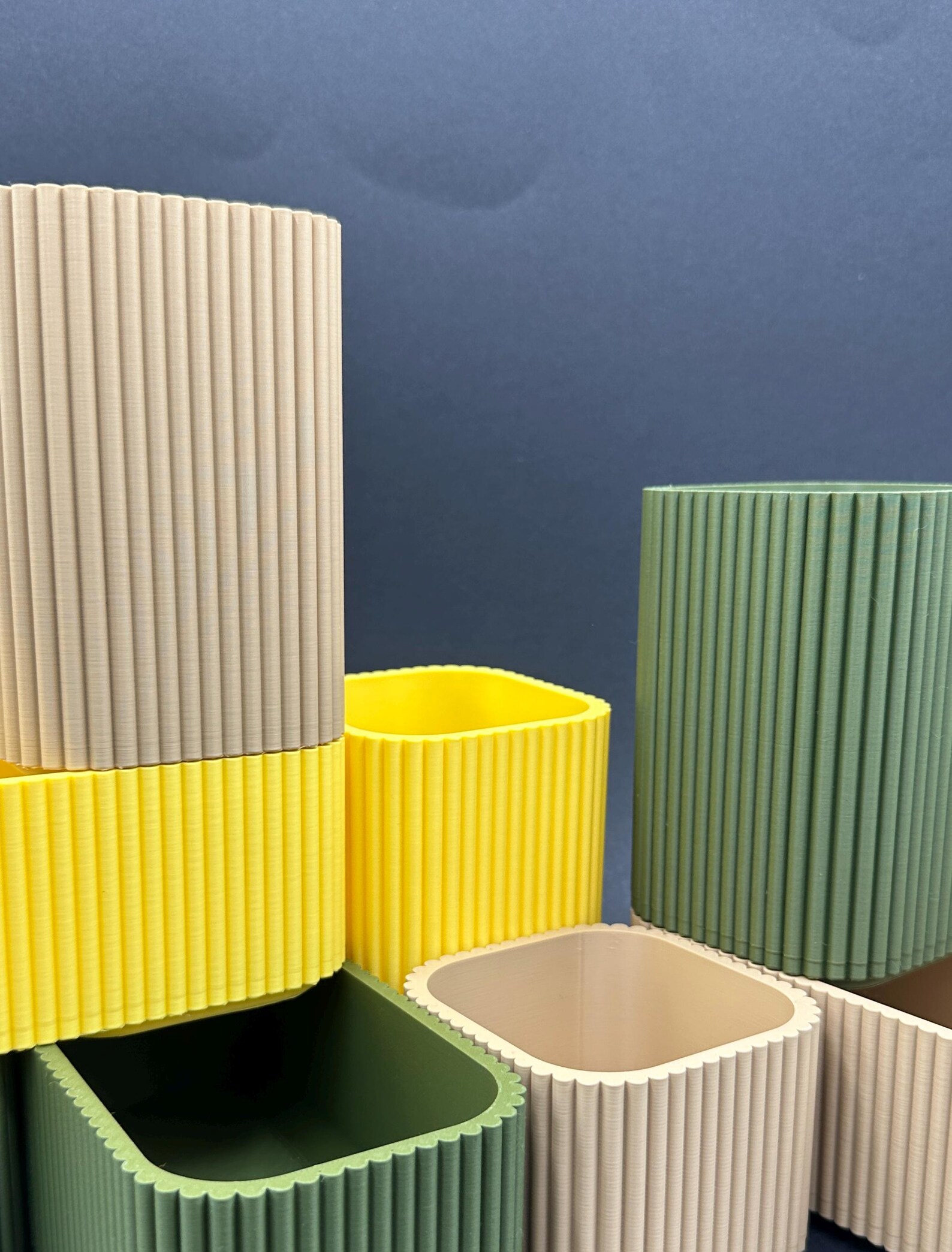 Modular Storage Boxes | 3D Printed Desk Organiser | Stackable Storage ...