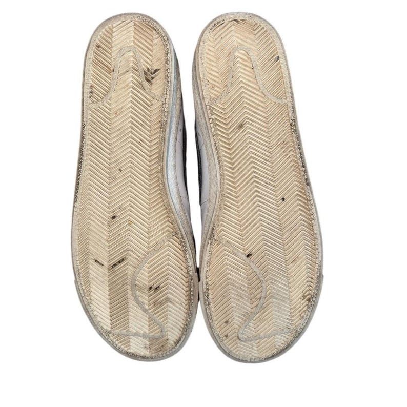 Zapatillas Nike Blazer Mid '77 Vintage para hombre, color blanco/negro, caña alta, talla 9.5. imagen 7