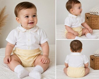 Vintage Thomas Baby Outfit Set 6-12 Monate 1970er Outfit Set