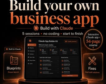 Claude AI App Builder | Claude Code Course for Non Coders | Build Business Software Yourself