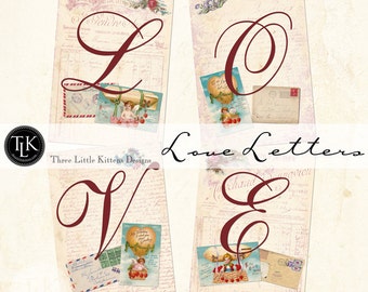 Valentine Love Letters cyfrowy banner