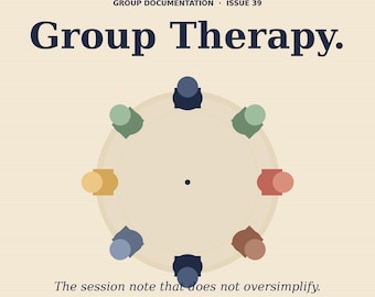 Group Therapy Toolkit for Counselors | Pre Group Screening, Session Plans, Group Notes, Yalom and AGPA Aligned | Word + PDF