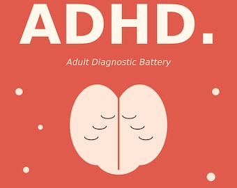Adult ADHD Assessment Forms | DSM-5-TR Diagnostic Interview, Rating Scale Scoring, Validity Screening and Report Template | Word
