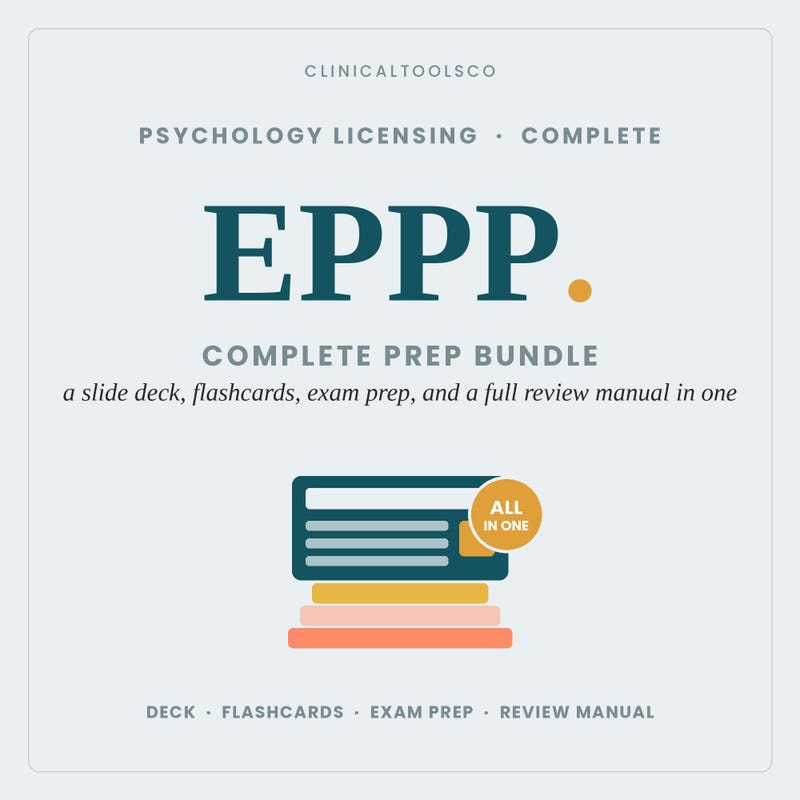 Study Materials Eppp - Etsy