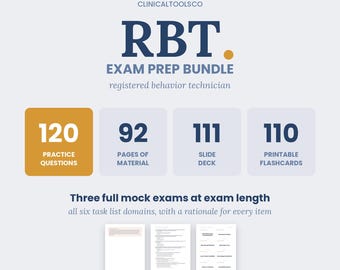 Behavior Technician Certification Exam Prep 2026 | Study Guide, 120 Practice Questions, 3 Mock Exams | 3rd Edition Task List