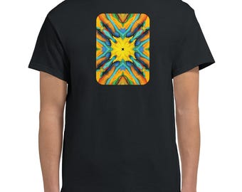 Colorful Kaleidoscope Dream T-Shirt | Unisex Cotton Tee | Vibrant Psychedelic Art | Gift for Her/Him