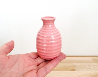 Mini Pink Ceramic Vase