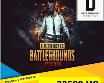 PUBG Mobile UC Top-Up | Instant Delivery | 33600 UC