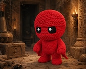 Mummy Figurine, 3D Printed Knitted-Style Halloween Decor, Cute Spooky Monster, Shelf and Desk Collectible — photo 17 of 20