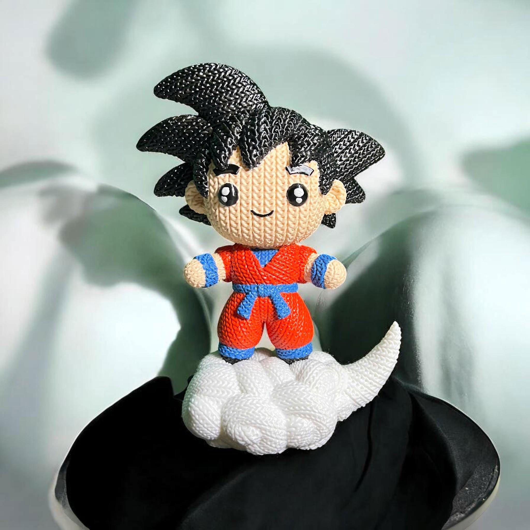 Anime Warrior Fantasy Character 3D Printed Figure | Crochet-Style Warrior Collectible | Desk Decor | Gamer Gift — photo 1 of 8