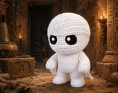 Mummy Figurine, 3D Printed Knitted-Style Halloween Decor, Cute Spooky Monster, Shelf and Desk Collectible — photo 12 of 20