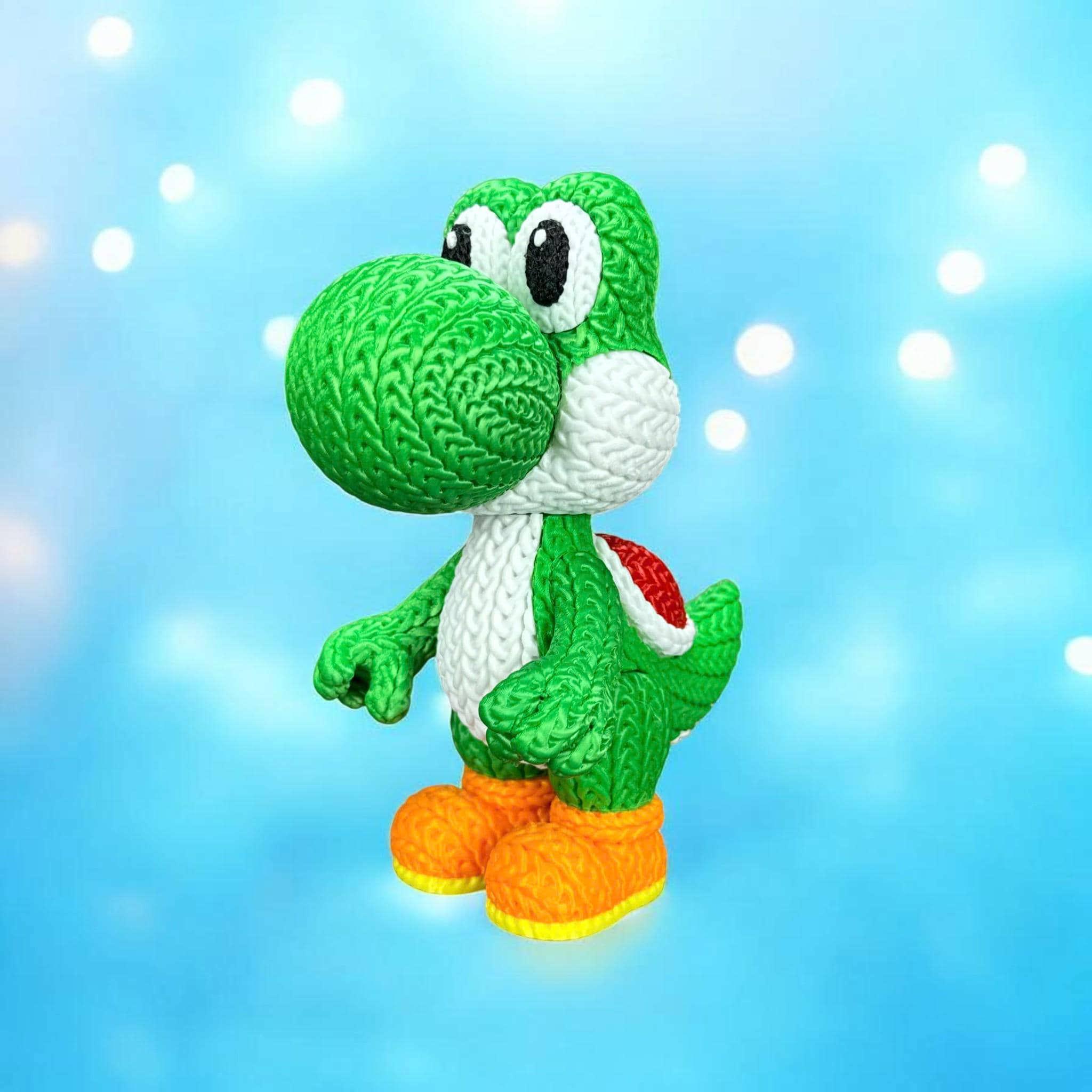 Dino Companion Dinosaur 3D Printed Figure | Crochet-Style Dinosaur Collectible | Gaming Room Decor | Dinosaur Gift — photo 1 of 7