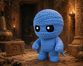 Mummy Figurine, 3D Printed Knitted-Style Halloween Decor, Cute Spooky Monster, Shelf and Desk Collectible — photo 15 of 20