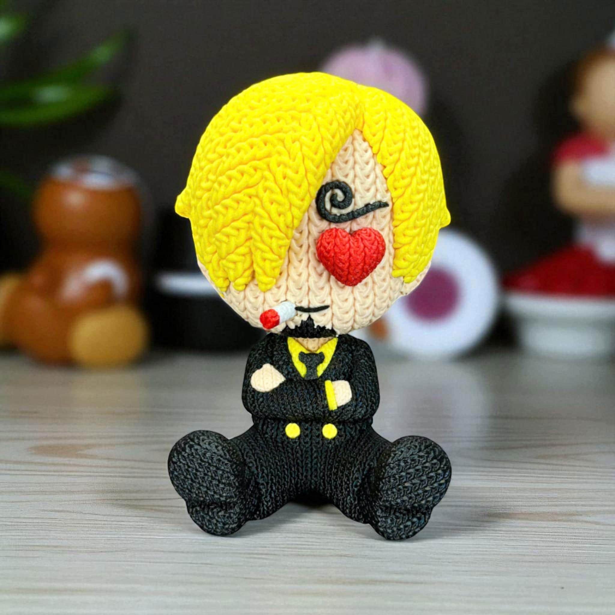 Chef Fantasy Character 3D Printed Figure | Crochet-Style Character Collectible | Desk Decor | Collector Gift — photo 1 of 9