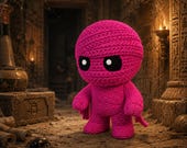 Mummy Figurine, 3D Printed Knitted-Style Halloween Decor, Cute Spooky Monster, Shelf and Desk Collectible — photo 18 of 20