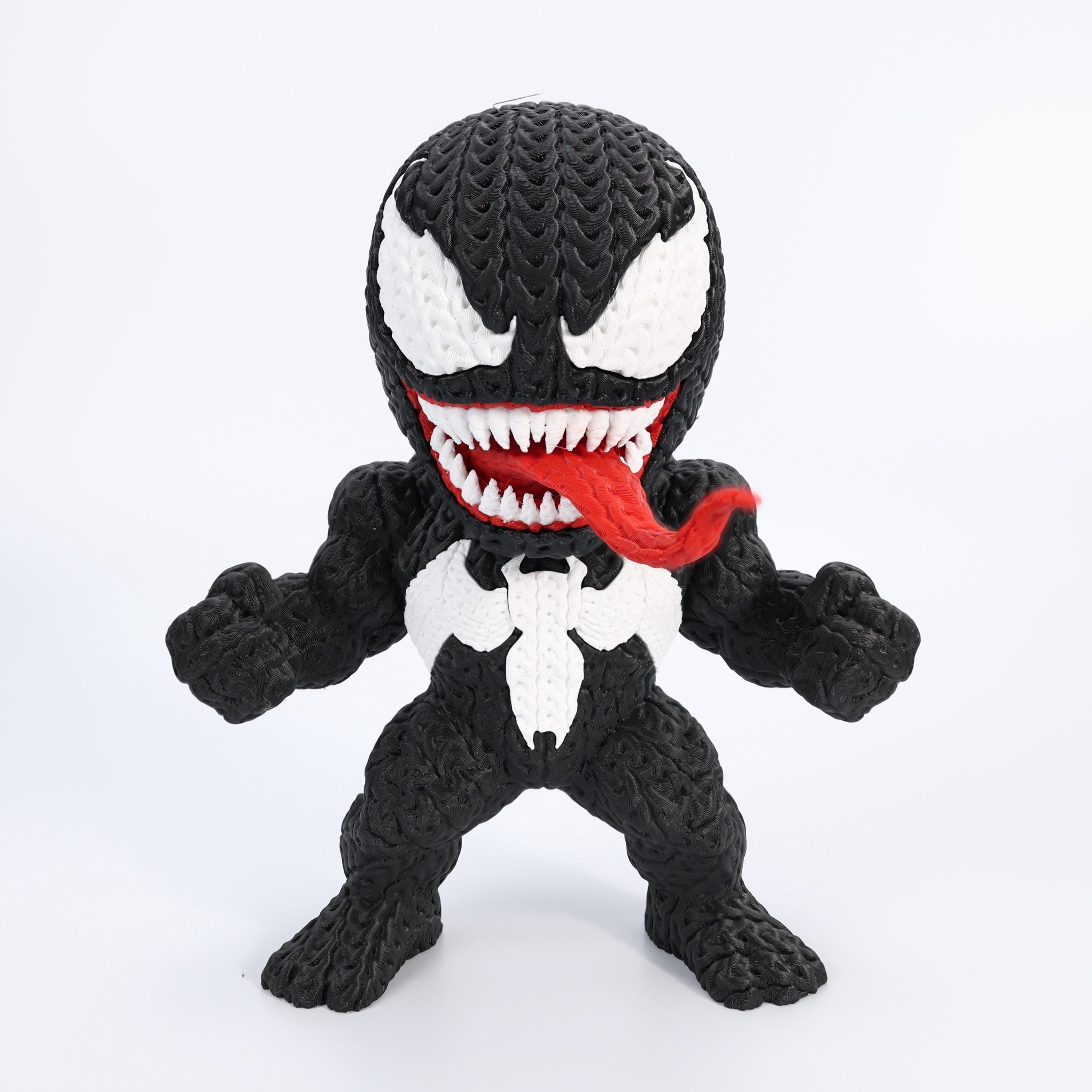 Symbiote Creature 3D Printed Figure | Crochet-Style Creature Collectible | Shelf Collectible | Monster Fan Gift — photo 1 of 7