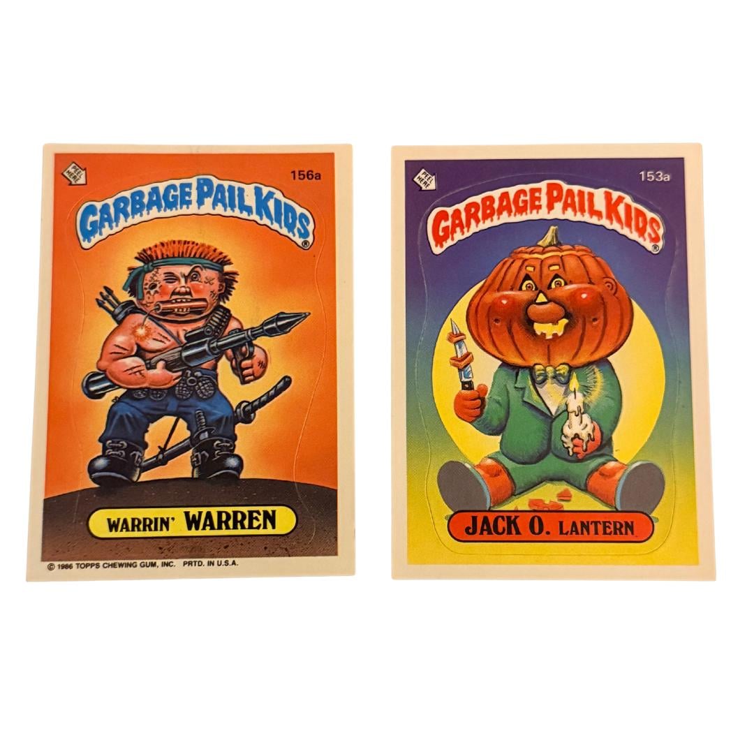 1980 Garbage Pail Kids Cards - Etsy