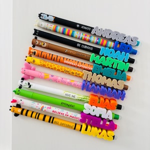 Personalisiert Schulkind Stifte - Junge/Mädchen Schultüte Geschenk - Perfekt Geschenkidee für Schulanfang