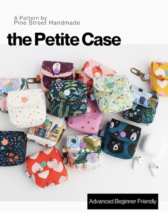 the Petite Case Sewing Pattern, Digital Download PDF Pattern