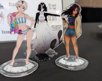 It Needs Eyes - Acrylic Figurines - Double Sided!