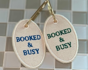 Booked & Busy Bag Charm
