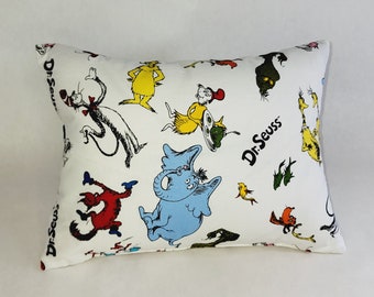 Dr. Seuss Kids Pillow, Accent Throw Pillow 10" x 14"