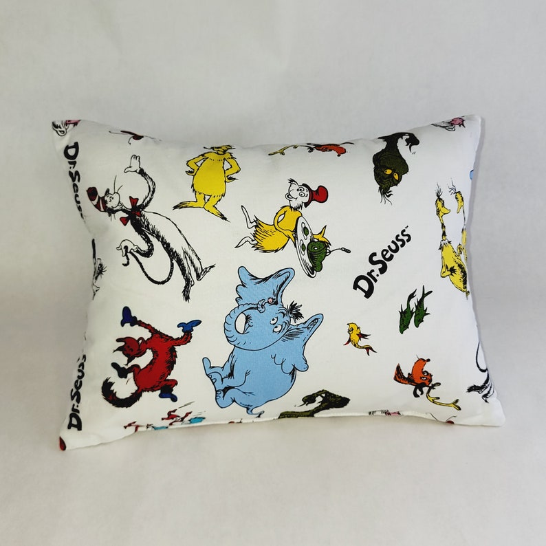 Dr. Seuss Kids Pillow, Accent Throw Pillow 10 x 14 image 1