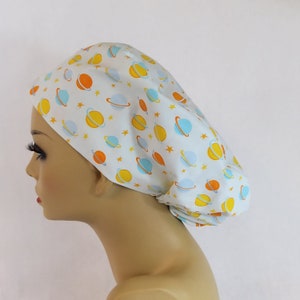 Women Scrub Hat, Surgical Cap, Scrub Hat, Nurses Hat, Medical, USA Made