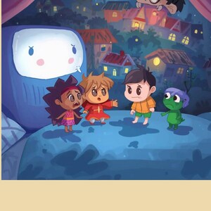The Tiny City Under My Bed – Printable Kids Bedtime Story, Children Story Book PDF image 2