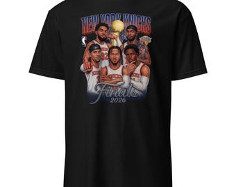 Camiseta unisex de manga corta de los New York Knicks de las Finales de la NBA