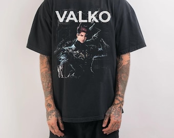 Comfort Color 90s Valko Love and Deepspace Shirt, Vintage Valko Comfort Pack Tee