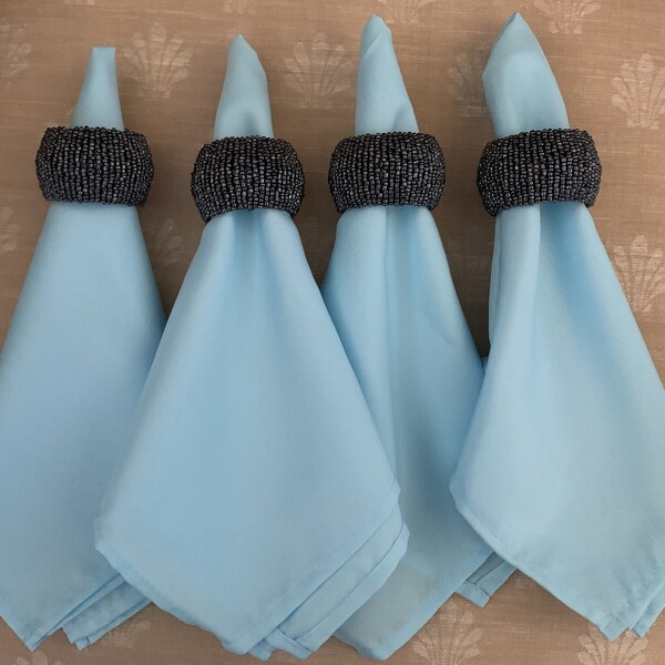 Beaded Napkin Ring Etsy