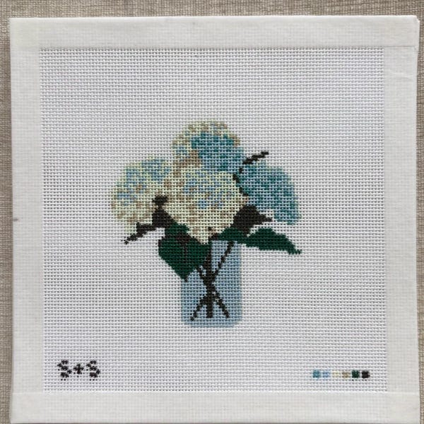 Hydrangea Vase Pattern