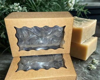 Obsidian Sage Soap | Sea Salt, French Clay, Charcoal Bar | Artisan Spa Soap