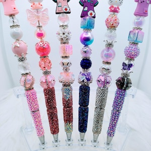 Canetas de silicone Hello Kitty / Brilho para a área da saúde - Tinta recarregável