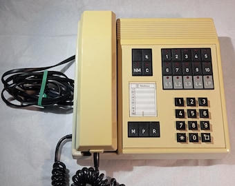 Telefónica Siemens Línea Teide vintage office telephone extension CTNE Spain 1992 working