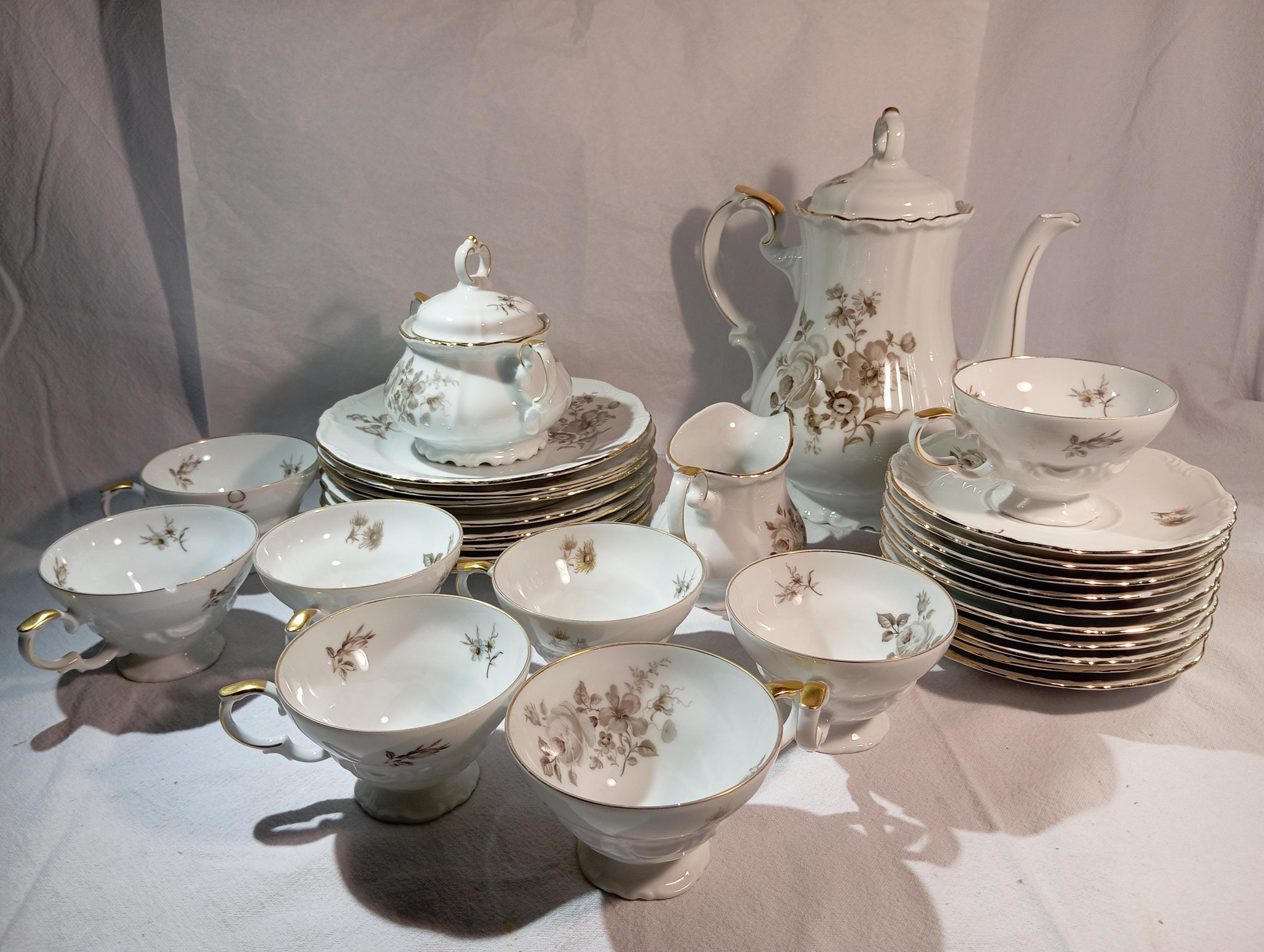 Bavaria Gold Plated Tea Set - Etsy Hong Kong