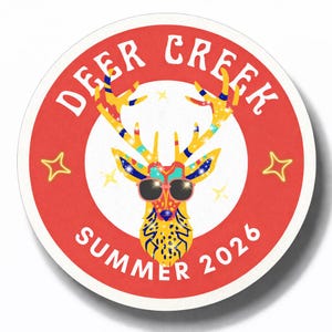 Phish Deer Creek Summer Tour 2026 Sticker
