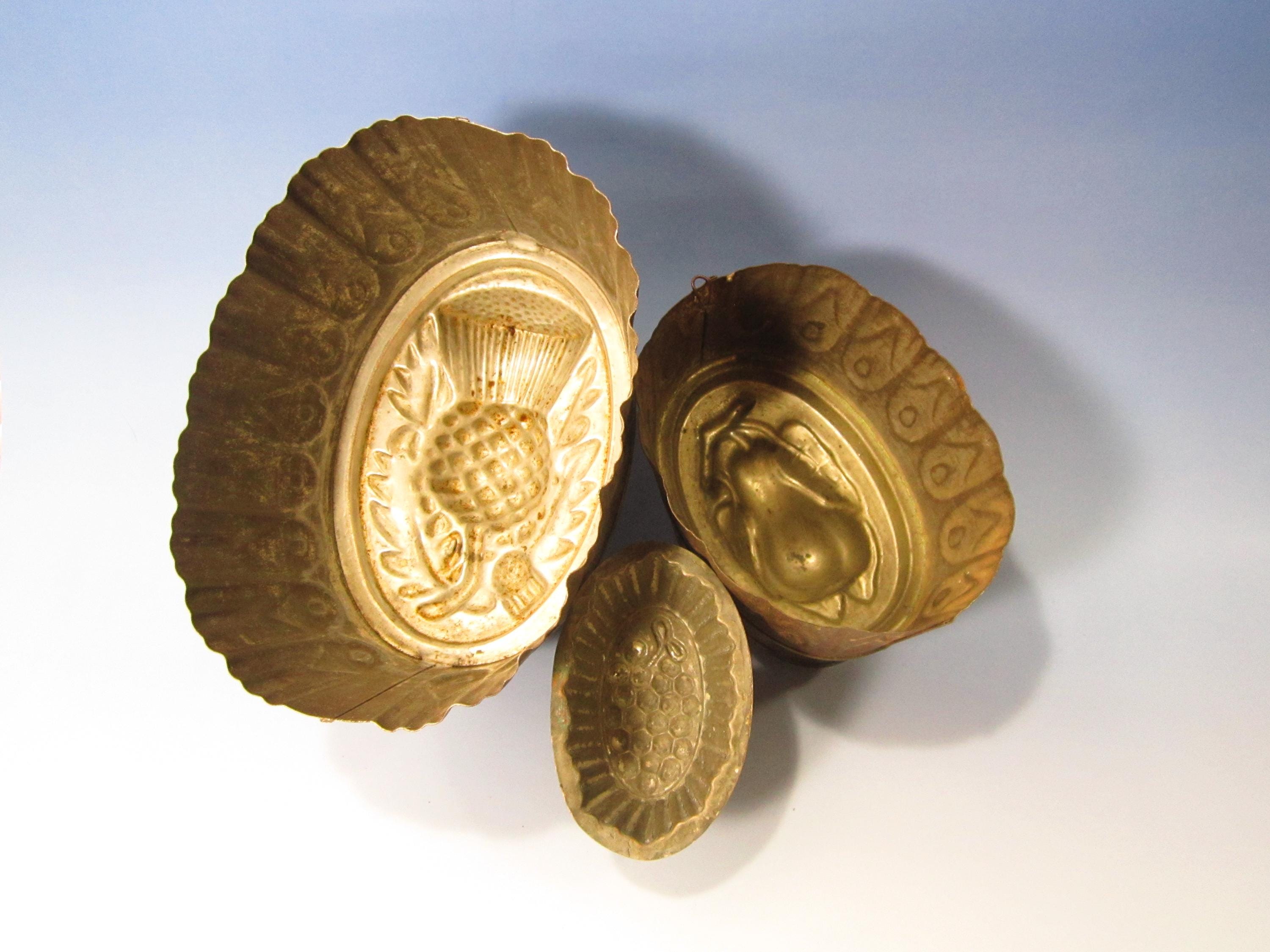 Antique Copper Molds - Etsy