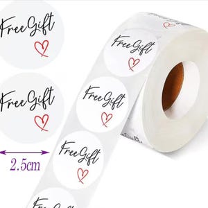 Gratis cadeaulabels | Bedankt-stickers | Papieren versiering | Verpakkingsstickers | Envelop sluitetiketten | Cadeaulabels | Witte stickers