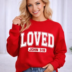 Loved John 3:16 SVG PNG, Christian Bible Verse Svg, Faith Religious Scripture Design, Svg For Shirts,Love Svg, Cricut Files,Digital Download