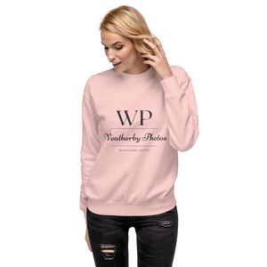 Weatherby Photos Crewneck Elegant WP Monogram Premium Sweatshirt
