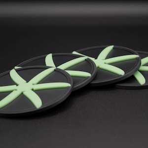 C-130J Propeller Coaster – Glow in Dark 3D Printed Aviation Gift